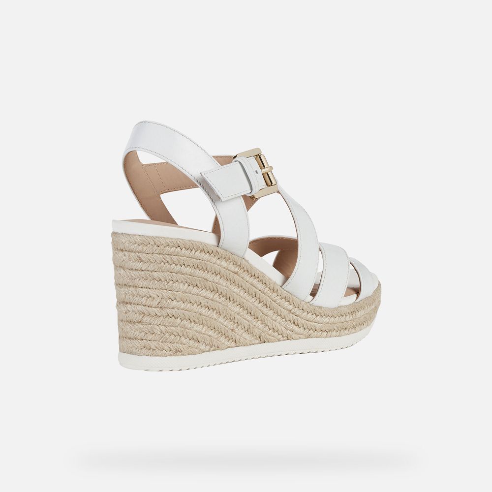 Sandales Geox Ponza - Blanche - Femme 802796-YQF